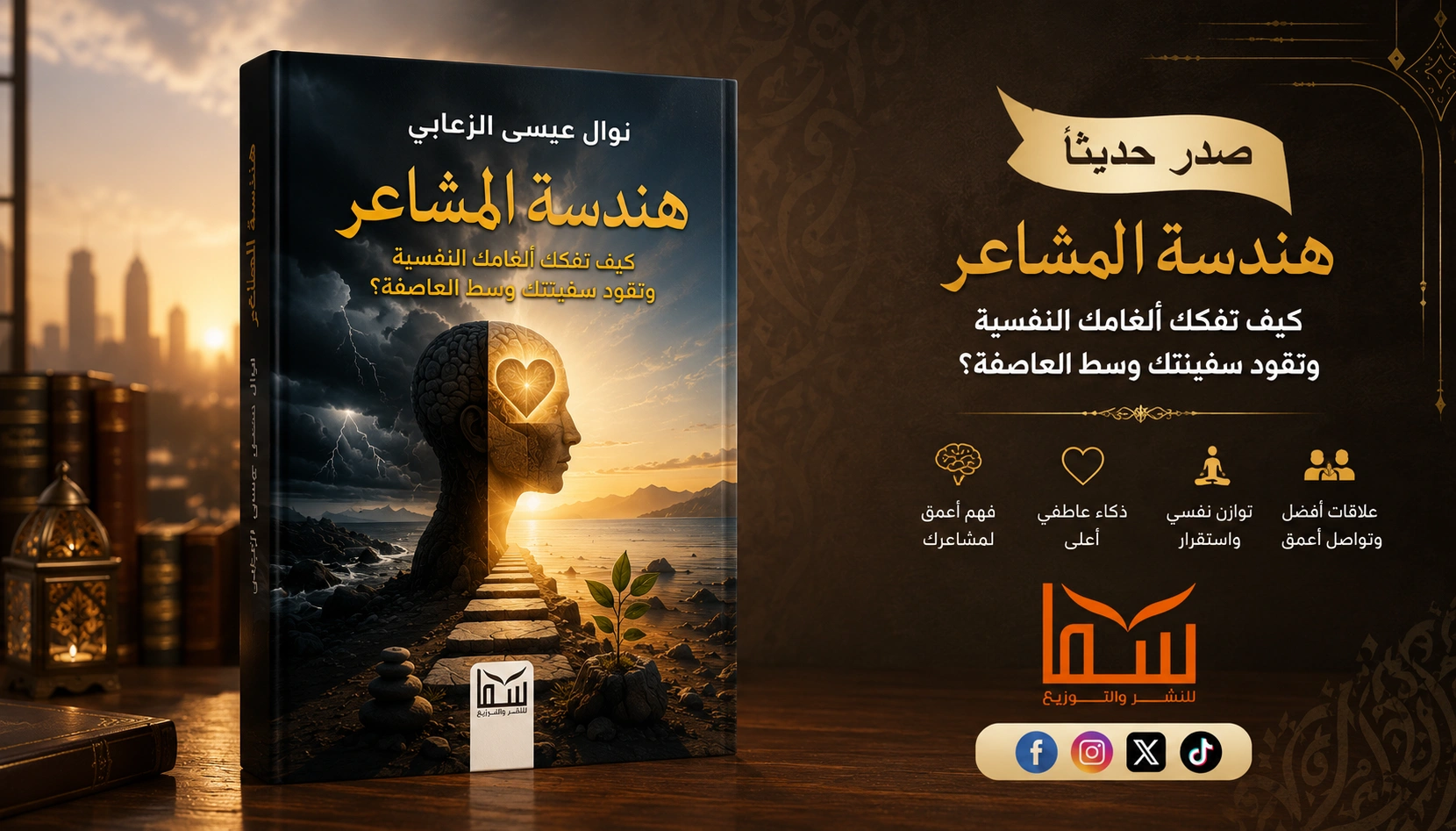 كتاب هندسة المشاعر - نوال عيسى الزعابي